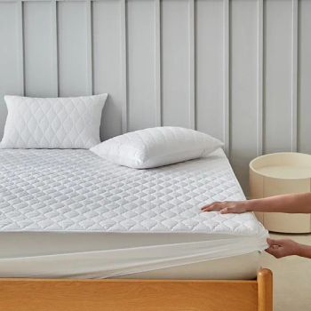 Washable Fitted Quilted Mattress Covers Protectors Waterproof Mattress Cover - Hangzhou Mosheng Textiles Co., Ltd. - China