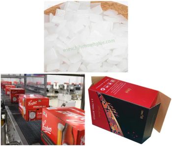 White EVA Hot Melt Glue Adhesive for Varnish Carton Boxes Sealing with High-Speed Bonding Feature - Deqing County Haojing Environmental Protection Technology Co., LTD - China