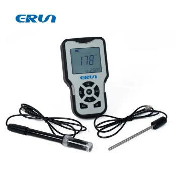 Portable pH Meter for Water Quality Tester (ERUN-Sp3-Dl4) Display LCD Origin China IP Grade IP57 Trademark ERUN HS Code - Xi 'an ERUN Environmental Protection Technology Group Co., LTD - China