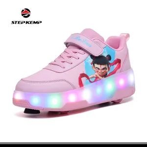 Nezha Animation Fashion Children's Outdoor Sports Training Roller Skate Shoes Ex-25s4043 - QUANZHOU QIRUN TRADING CO., LTD. - China