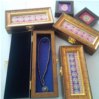 Jewellery Boxes Design Quality Flawless Surface Finish Excellent Material Sustainability - Grace Occasions - India