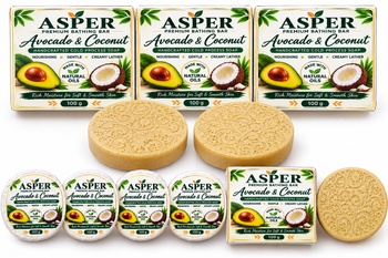 Handcrafted Organic Soap avocado oil, Coconut oil, Activated charcoal - Asper worldwide enterprises - Kenya