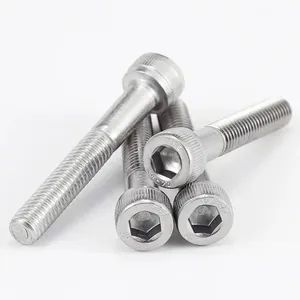 M5~M16 Inner Hex Socket 304 316 Stainless Steel Hexagon Screw and Bolt - Tianjin Zhexi Technology Co., Ltd - China