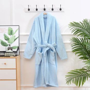 Velvet Bathrobe Hotel Quality Bathrobes Plush Terry Bathrobe - Shanghai Easun Group Imp & Exp Co., Ltd. - China