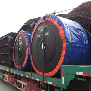 Conveyor Belts Coal Mine Conveyor Rubber Belt Origin China Trademark ZHAL HS Code 4001290000 Specification 1.1*1.2 Inside Material - Tangshan Zhonghe Anlan Industrial Co., Ltd - China