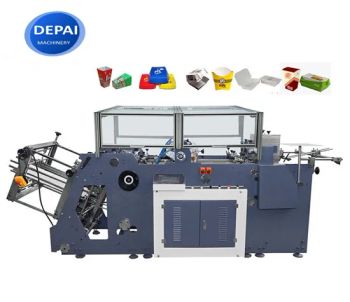 Automatic High Speed Double Tunnel Paper Carton Box Erecting Making Forming Machine - Hangzhou Depai Machinery Co., Ltd. - China