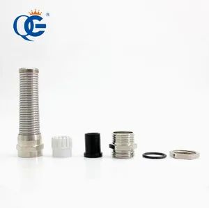 Qg (QUANGUAN) Polybag + Label Carton Nickel Plated Brass Cable Gland - Wenzhou Quanguan Electric Co., Ltd. - China