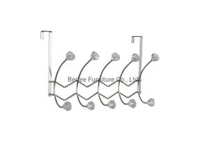 10 Hooks Over Door Diamond Storage Hanger Sets 1-3PCS Type Storage Origin China Material Metal Style Original Folded - Berlee Furniture Co., Ltd. - China