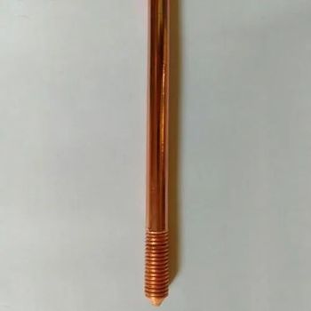 Copper Chemical Earthing Electrodes Brand Shivangi Material Copper Service Life 12-14 Year Length Of Rod 1800-3000mm Copper Thickness - Shivangi Engineering Works - India