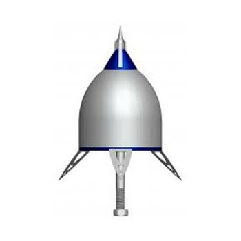 Electric ESE Lightning Arresters, High-Voltage Color Silver Durability Sturdy Voltage Rating 10000 Maximum Current 200 - Gravin Earthing & Lightning Protection System Private Limited - India