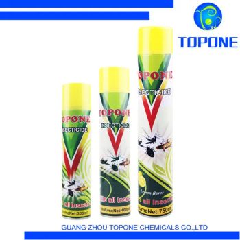 Home Insecticide Aerosol Spray Insect Mosquito Killer Roach Killer - Guangzhou Topone Chemical Co., Ltd. - China