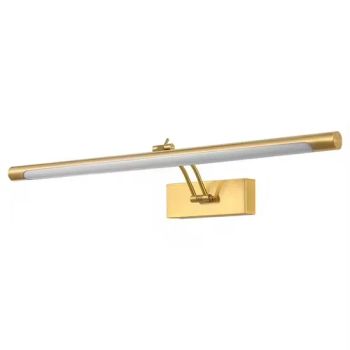 Home Bathroom Mirror Lighting Modern LED Golden Wall Picture Lights and Art Lighting for Art & Photo Displays Adjustable - Huizhou Homelighting Technology Co., Ltd. - China