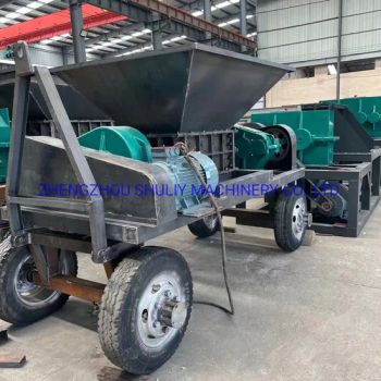 Movable Shredder Scrap Metal Shredder Shredding Machine with Wheels - HENAN SHULIY MACHINERY CO., LTD. - China