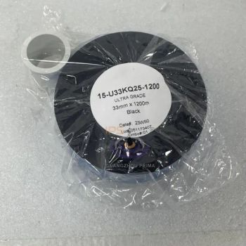 15-U55kq10-1200 Thermal Transfer Ribbon Ultra Grade Black Ink 55mm X 1200m 10 Ribbons/Case for Tto Printer - Guangzhou Prima Technology Co., Ltd. - China