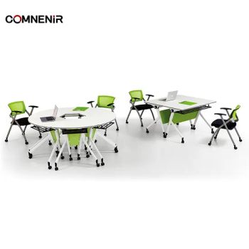 Modern Indoor Collaborative Classroom Furniture Educational Supplies-Indoor Workshop-Suitable School Desk and Chair - Hebei Comnenir Furniture Sales Co., Ltd. - China