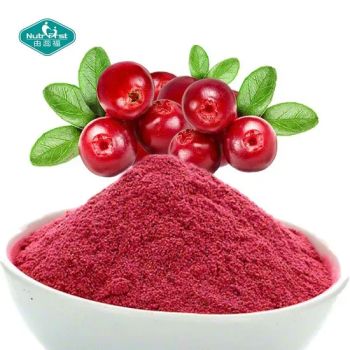 Fruit Extract Professional Manufacturer 100% Pure Frozen-Dry Cranberry Fruit Juice Instant Drink Powder - Nutrifirst Biotech Inc. - China