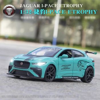 1: 32 Scale Model Licensed Diecast Jaguar I-Pace E-Trophy Collection Pull Back Car Alloy Diecast Mini Vehicles Toys for Kids - Zoom (Shenzhen) Trading Co., Ltd. - China