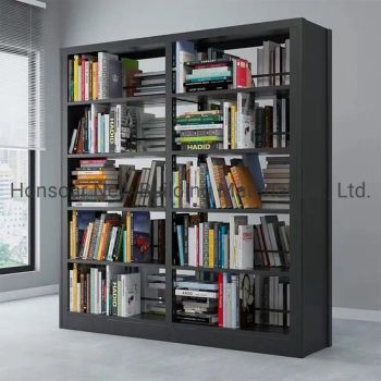 Fashion Bookcase Book Shelves Office Room Furniture Origin China Size 800*1000mm Trademark honsoar HS Code 9403400090 Specification - Honsoar New Building Material Co., Ltd. - China