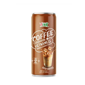 250ml Vinut Iced Coffee drink Vietnamese (Arabica & Robusta)) - Nam Viet F&B - Vietnam