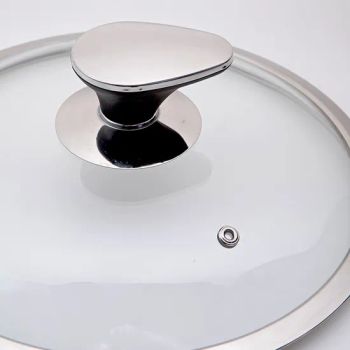 Glass Chafing Dish Lids Kitchen Cookware 10PCS Stock Pot Parts - GUANGDONG XIANGXINGFA ART GLASS CO., LTD. - China