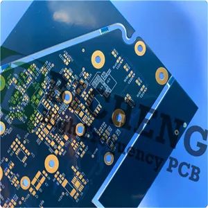 RO4003c Double-Sided 32mil Substrate PCB: High-Frequency Board with Green Solder Mask for RF Applications - Shenzhen Bicheng Electronic Technology Co., Ltd - China