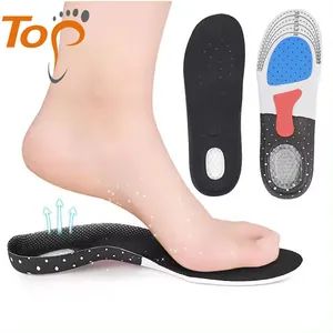 Silicone & EVA Arch Support for Flat Feet Plantar Fasciitis Orthotic Insoles - Dongguan Topinsole Commodity Limited - China