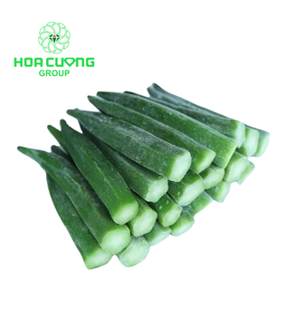IQF Frozen Okra Place of Origin Viet - HOA CUONG AGRICULTURAL JSC  - Vietnam
