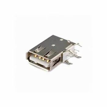 USB Connector, 1.5 mm Color Silver Material Metal USB Type Type A Pitch Size 1.5 mm Interface Type Usb Current Rating - Components Traders - India