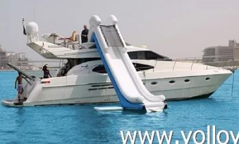 Freestyle Cruiser Water Inflatable Dock Slide for Yachts Origin China Condition New Age >18 Years Color Colourful Model NO. - GUANGZHOU YOLLOY OUTDOOR PRODUCT CO.,LIMITED - China