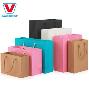 Hot Selling Reusable Paper Bags Shopping Bags for Promotion - Shanghai David International Trade Co., Ltd. - China