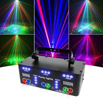 New Stage DJ DMX Sound Activated Party Lights Nightclub Bar Disco Lights - GLORIOUS PROMO CO.,LIMITED - China