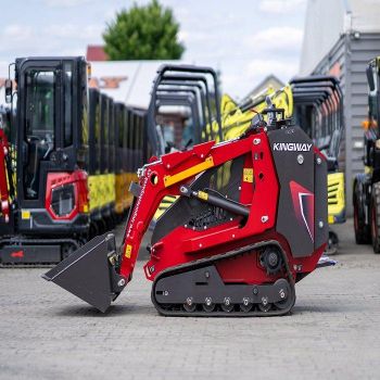 Hydraulic Mini Skid Steer Loader With Compact Frame For Landscaping Excavation Material Handling