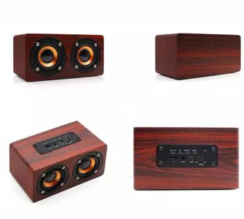 High Quality Wooden Box Portable Bluetooth Speaker for Smartphone - Guesswaytech Industrial Co., Limited - China