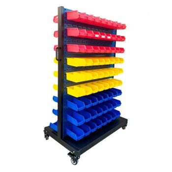 Metal Tool Pegboard Storage Cabinet with Adjustable Hooks and Baskets for Garage Organization - Anping County San Qiang Metal Wire Mesh Products Co., Ltd. - China
