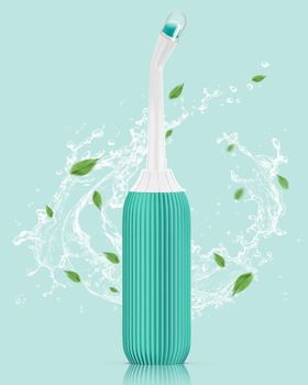Plastic Portable Travel Bidet Spray Use Adult Style Modern Capacity 500ML Spray Angle 60° Spray Holes 6 Holes Material Medical Grade, - Brahmani Creation - India