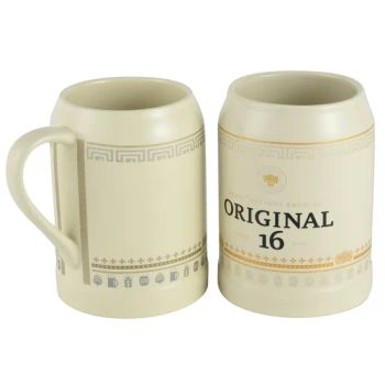 24 Oz Ceramic Beer Mugs Type Mugs Logo Decal Color Beige Style Simple Origin China Trademark CPPG Model NO. 230513 HS Code 6911101100 - Chinapack Ningbo Import & Export Co., Ltd. - China