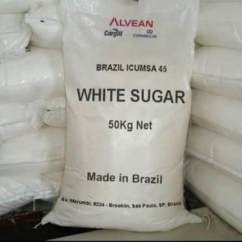 Refined Brazilian Icumsa 25kg 50kg Sugar Grade A Color White Origin Brazil Flavor Neutral Form Fine Crystals Place of Or - Thai Agri Company - Thailand