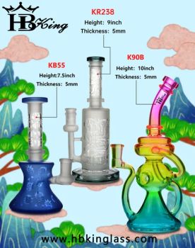Mini Glass Smoking Water Pipes Percolator Glass Hookah in Stock - Shenzhen Enjoylife Technology Co., Ltd. - China