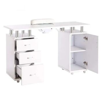 Standard Customization Girl Nail Tech Table Manicure Tables Desk - Henan Eminent Medical Devices Co., Ltd. - China