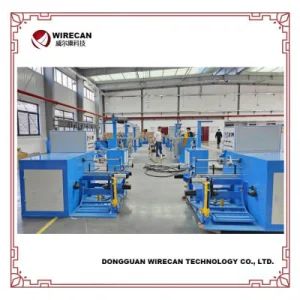 Network Cable Extruder Machine / LAN Cable Insulation Sheath Extrusion Production Line - Dongguan Wirecan Technology Co., Ltd. - China