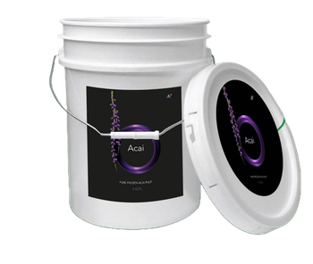 Açai Pure Frozen Pulp (Bucket) Material Food graded Packaging 5 Gallon - 72 Seventy Two - Suriname