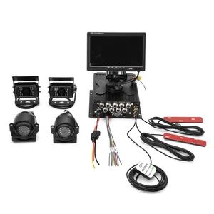 FL-H10-04 4CH HD1080p Mobile DVR 4G WiFi GPS BNC VGA H264H265 SD Card 1Y - Further Technology (Dongguan) Co., Limited - China