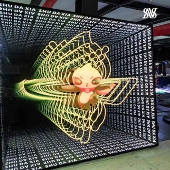 Wholesale Personalized Home Decor Neon Light Infinity Mirror Table Christmas Neon Mirror - Hefei Shengwang Advertising Logo Co., Ltd. - China