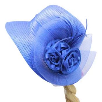 Wholesale Female Formal Fascinator Hats Wedding Women Vintage Roll Brim Bowler Church Hats - Xiamen Starlights Trading Co., Ltd. - China