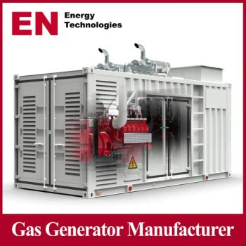 China Natural/LPG/CNG/Biogas/Gas Power/Syngas/Wood/Factory Gas Generator Manufacturer for Oil&Gas Extraction, Kitchen Waste Biogas Cogeneration, Power Plants - Qingdao En Energy Technology Co., Ltd - China