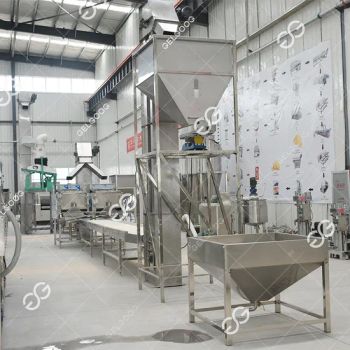 1000 Kg/H Industrial Cocoa Bean Roasting Grinding Machine Cocoa