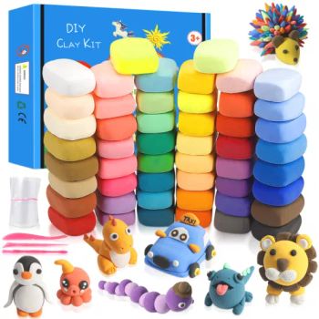 Wholesale Price High Quality Clay Crafts 36 Colors Soft Super Light Clay Modeling Air Dry Polymer Clay for DIY Handmade Toys - Ningbo Colorswoo Art Supply Co., Ltd. - China
