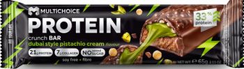 Multichoice Crunch Protein Bar 33%, 65gr Texture Crunchy Collagen Content 7g Protein Content 21g Allergen Free Soy Free Sugar Content No Added Sugar - Multichoice LTD - Bulgaria
