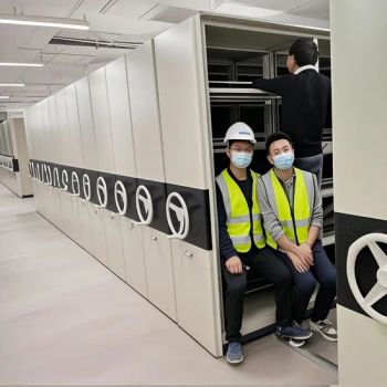 Factory Direct Custom Mobile Shelves Library-Specific Shelving Systems Mobile High - Density File Trolley System Manual Mobile Shelving - Dongguan Shangsheng File Equipment Co., Ltd - China