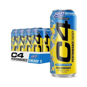 C4 PERFORMANCE JOLLY RANCHER BLUE RASPBERRY CN, 16OZ/12PK from A&A FOOD DISTRIBUTORS C4 PERFORMANCE JOLLY RANCHER BLUE RASPBERRY CN, 16OZ/12PK - A&A FOOD DISTRIBUTORS - United States